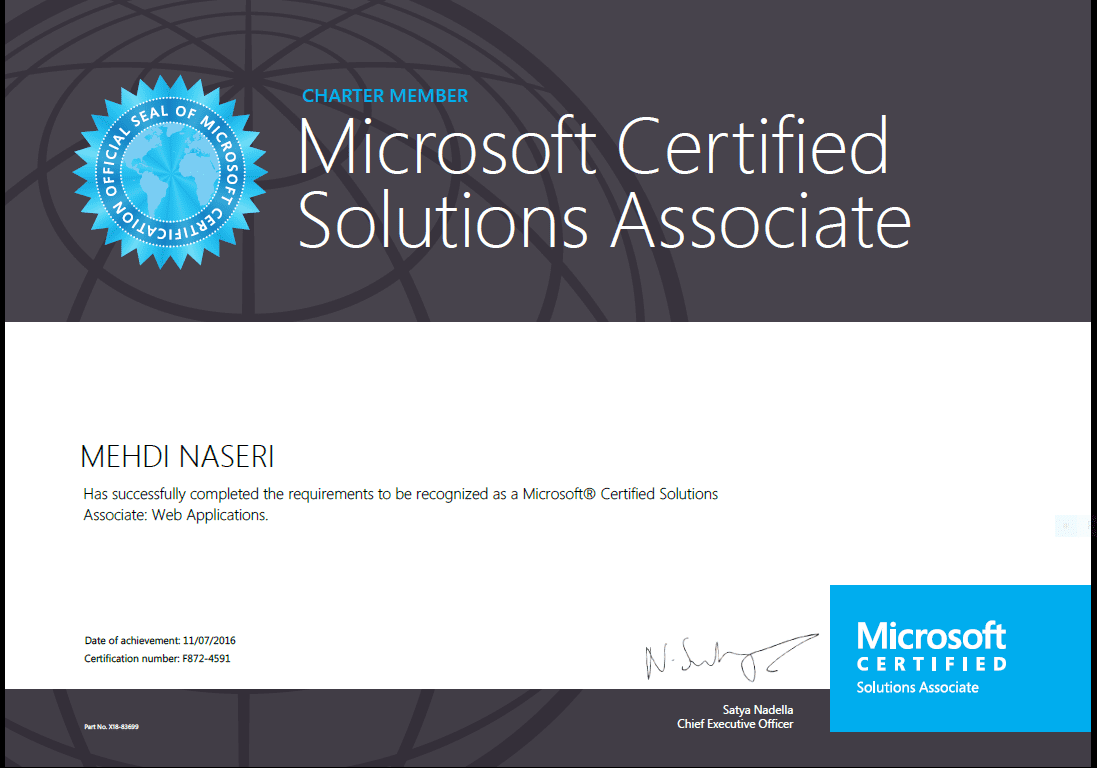 MCSA Certification MCSA Certification